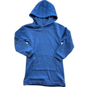⭐️ Old navy sweatshirt tunic.  Hoodie. Size S 6/7. Blue
